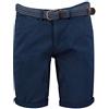 Geographical Norway GEO NORWAY PLAGEO Men - Bermuda Chino da uomo con cintura - Bermuda corti corti Cargo in cotone - Pantaloncini taglia regolare estate: comfort - Pants Lavaggio in Machine