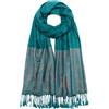 QIUTIMIY Scialle in pashmina con motivo paisley donna, reversibile, vintage, jacquard, con frange, per serate e matrimoni