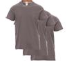 SADISRLS Payper Sunset T-Shirt Uomo 100% Cotone 155 g/m² Maglietta Manica Corta Girocollo Basic Confezione 3 o 5 Pezzi, Ideale per Lavoro e Uso Quotidiano