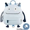 GAGAKU Zaino Bambina con Imbracatura di Sicurezza Anti-perdita 2-4 anni Cartone animato 3D Mini Zaino Scuola Primaria Bambini Ragazze Ragazzi per Materna Gita - Blu