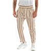 Giosal Pantalone Uomo Lungo Elastico Riga Larga Coulisse in Vita Cotone Made in Italy
