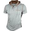 MakingDa Felpa con cappuccio a maniche corte da uomo per allenamento palestra pullover con cappuccio tasca atletica vestibilità muscolare felpa estiva leggera corsa boxe escursionismo sport felpe con