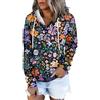 Cocila Felpe con Zip Donna Felpe Senza Cappuccio da Donna Corte Ragazza Felpa Benetton Abbigliamento Rossa Zip Bluette Corta Bianca di Cotone Scritte Divertenti Nera Oversize Taglie Forti Estive