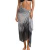 creazioni unique Pareo Donna Mare Lungo 100% Bamboo Made in Italy - Pareo Copricostume da Spiaggia Leggero e Traspirante con Fermapareo in Legno