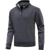 MeiLayM Maglioni Uomo Invernali Collo Alto Casual Cappotti Pullover Giacca in Maglia Maglione Manica Felpa con Zip Caldo Lunga Basic Maglione Slim Leggero Pullover
