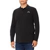 Kappa - 705380 005 - Polo a maniche lunghe Talek SH17-KPP1, colore: nero Nero XL