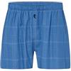 El Búho Nocturno Boxer Uomo Cotone Mutande Uomo Boxer Americani Tessuto a Quadretti, 100% Cotone, Blu 6933, XL