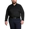 Kenneth Cole New York UNLISTED by Kenneth Cole, Camicia da Uomo a Tinta Unita, Nero, 18.5 Collo 32-33 Manica