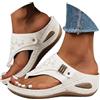 Generico Sandali Donna, Ciabatte Donna Estive Ortopediche con Zeppa Eleganti Comode Sandali Spiaggia Piscina Leggere Supporto Arco Plantare Flip Flop Doccia Mare Pantofole Antiscivolo Gomma Suole