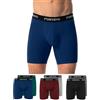 FORVEVO - Confezione da 6 boxer da uomo a gamba lunga in cotone, biancheria intima traspirante da uomo, biancheria elastica morbida (Taglie M-3XL), 4XL