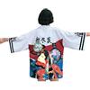 G-LIKE Giapponese Kimono Abito Sopraccacco - Tradizionale Classico Haori Abbigliamento Tokyo Harajuku Stili Antichi Giacca allentata Costume Accappatoio Pigiameria Ragazze Donne - Geisha