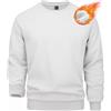 MAGCOMSEN Felpa da Uomo Classica Scollo Rotondo Foderata Invernale a Maniche Lunghe Pullover Sportivo da Corsa