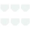 Hanes Culotte in cotone da donna, confezione da 6 unità Bianco White