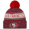 New Era Tampa bay Buccaneers - Beanie - NFL 2018 Sideline Sport OTC Knit - Red/White