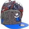 Capiche [99+ VARIAZIONI] Cappellino Snapback Special Series Grigio Scuro