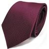 TigerTie Cravatta di design in seta con motivo a pois - Larghezza del nodo 8 cm, Krawattengröße: ca. Länge 150 cm, Breite 8 cm