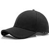 Zylioo XXL Oversize Cappello da Baseball in Maglia, Grande Berretto Strutturato da Papà, Cappello Estivo Regolabile e Traspirante, nero, XL/XXL