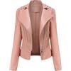 Peuignao Giubbotto Ecopelle Donna Giacca Similpelle Donna Borchie Giubbino Giacche Ecopelle Donna Giacca Biker Jacket Donna Faux Leather Jacket Donna Giacca Bikers Finta Pelle Sintetica Donna Curvy Primavera