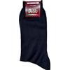 DUBLO CALZA CORTA UOMO 100% COTONE LISCIA (NERO, 10-10½) SCATOLA DA 6 PAIA