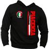 Generico Felpa Uomo Tifosi Ultras Piacenza Vari Colori Taglie dalla XS alla XXL - Felpa con Cappuccio Senza Tasca Centrale