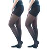 Activa - Collant Donna 70 Denari a Compressione Graduata mmHg 11/14 (2 Paia) | Calze Elastiche Contenitive e Riposanti per Circolazione e Gambe Leggere | 100% Made in Italy