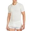 SalGiu Maglia (3 Pezzi) Intima Mezza Manica Girocollo 100% Lana e Cotone (4/M)