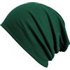 VIAUMBR Berretto Invernale Uomo e Donna Cappellino Slouch Beanie Elastico Unisex Verde
