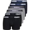 CHARRO Boxer da Uomo Colore Assortito Conf da 6 pz, 3B-Kronos, L