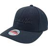 Mitchell & Ness Classic Red Pinscript Snapback