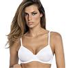 SIELEI SIèLEI Reggiseno Push Up Coppe Graduate Senza Ferretto - 1556 New (2°, Bianco)