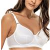 LOVABLE DONNA BASIC REGGISENO SHAPING L4120 CON FERRETTO IN COPPA D -SENZA IMBOTTITURA COPPA CON TAGLIO A TRE. Coppe con cuciture e con sottocoppa rinforzato in cotone. Spalline ad alto sostegno con regolazione frontale
