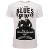 Sabor srl T-Shirt The Blues Brothers Originale Bianca Prodotto Ufficiale Blues Brothers Band Film Cult Maglia Maglietta Unisex