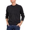 Marenza Girocollo Uomo Manica Lunga Misto Cashmere Seta Made in Italy