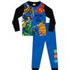 LEGO Ninjago Pigiami Ragazzo | Pigiama Bambino Ninja | Ninjago Pigiamone Ragazzo | Multicolore 4-5 Anni