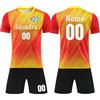 OPUTWDF Completi da Calcio Personalizzabili Bambino Uomo con Numero Nome Team Logo Divise Calcio Personalizzate