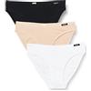 Skiny Advantage Cotton Rio Slip 3er Pack, Brasiliana Donna Intimo Donna, Multicolore (Trio Selection 2821), 44 (Taglia Produttore: 38)