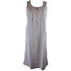 Linclalor Camicia Notte Spalla Larga 100% Cotone Maglina Taglie Forti E CALIBRATE Fino alla TG.60 Art.75003 (Bianco Glossy, 54)