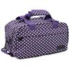 Members Essential secondo bagaglio a mano autorizzato da Ryanair Purple & White Polka Dots 35 x 20 x 20 cm - 0.5 kg