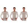 Liabel 3 t-Shirt Maglia Uomo Girocollo Lana/Cotone m/l