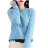 Generico Maglione in Cashmere da Donna, Maglione Lavorato A Maglia in Lana Merino Autunnale, Elegante, Taglia Comoda, A Collo Alto, A Maniche Lunghe, Morbido E Caldo, in Lana Invernale.