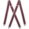 Pierrot Bretelle Uomo Larghe Vintage - Clip molto forti Regolabili Fino A 130cm - Bretelle Uomo Eleganti Artigianali Garantite A Vita