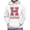 All+Every Harvard University Classic Crest Men's Hooded Sweatshirt