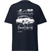 SISIDSI DSGN T-Shirt Vintage DS Tiburon - Auto Classica Iconica, Design Futuristico, Eleganza Retrò, Passione Automobilistica, Collezionista, Stile Senza Tempo., Marina, XL