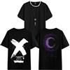 XIAOYAO Confezione da 3 Magliette Maniche Corte Uomo Cotone Estive Scollo Rotondo Stampa T-Shirt Sports Casual