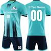 OPUTWDF Completo Calcio Personalizzabile la Maglia Set Divise e da Calcio Taglie da Bambino e Adulto Completino Calcio