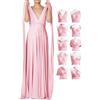 72styles Abito Infinity Cerimonia Donna, Abito Damigella Donna, Lungo, Maxi, Taglie Forti, Abito Elegante Donna Cocktail Festa