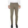 VEQUÈ Pantalone Uomo Cotone Invernale Chino Elasticizzato Slim Casual Elegante Tasca America