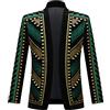 PYJTRL - Giacca da Uomo alla Moda con Paillettes Che cambiano Colore
