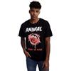 Muppets The Animal - Ready To Rock Uomo T-Shirt Nero M 100% Cotone Regular