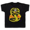 My Icon Art & Clothing Karate Cobra Kai Dojo Logo Sports Film - Maglietta da bambino